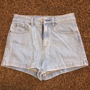 PACSUN- mom jean shorts